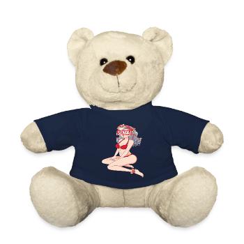 Anime Anime Merch Anime Anime Outfit Anime Characters - Teddy Bear - french navy - Front