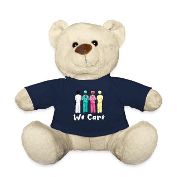 Aide aux soins infirmiers aux aidants naturels - Nounours - bleu marine - Devant