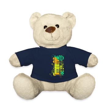 Synthesizer Synth Synthesizers - Teddy Bear - french navy - Front