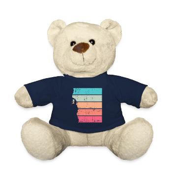 Vintage climber climbing rock climber - Teddy - French Navy - Vorne