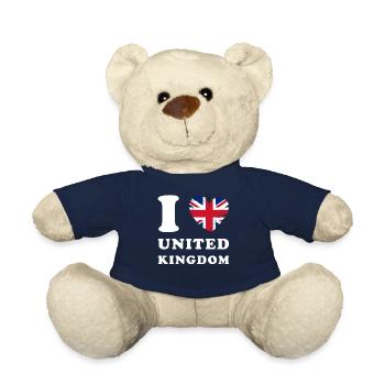England I love United Kingdom - Teddy - French Navy - Vorne