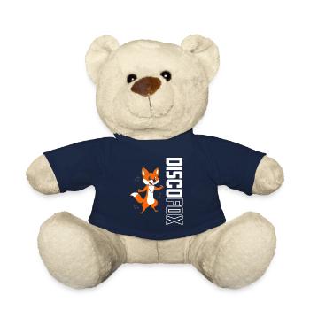 Disco fox - Teddy Bear - french navy - Front