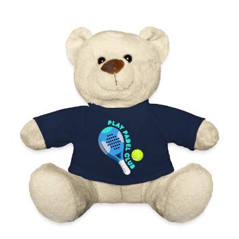 Padel - Gift for padel player - Teddy Bear - french navy - Front