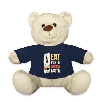 Swimming Swimmers - Teddy Bear - french navy - Front