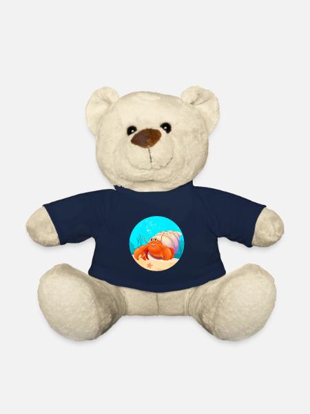 le bernard-l'hermite l'ermite - Nounours - bleu marine