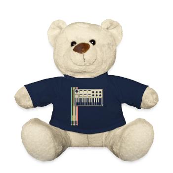 Synthesizer Analog Modular Synthesizers - Teddy Bear - french navy - Front