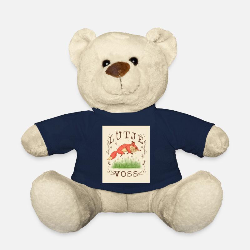 Lütje Voss Petit renard bas-allemand - Nounours - bleu marine