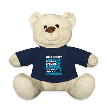 Funny Marathon Runner Marathon Runner Everyone - Teddy Bear - french navy - Front