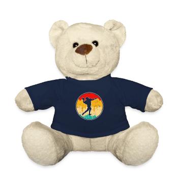Football Retro - Teddy Bear - french navy - Front