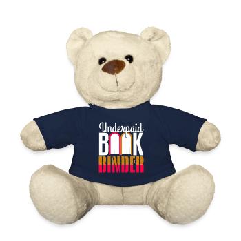 Underpaid Bookbinder - Teddy Bear - french navy - Front