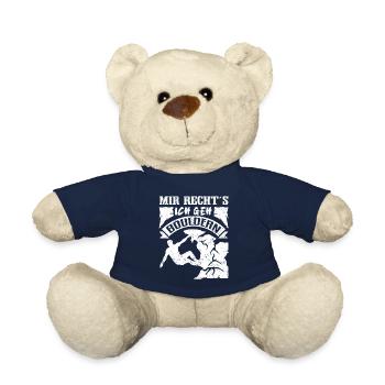 Mir reicht's ich bin Bouldern Geschenk Spruch - Teddy - French Navy - Vorne