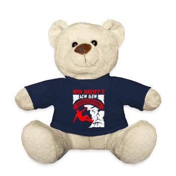 Mir reicht's ich bin Bouldern Geschenk Spruch - Teddy - French Navy - Vorne