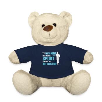 Running Is A Mental Sport & We Are All Insane - Teddy - French Navy - Vorne