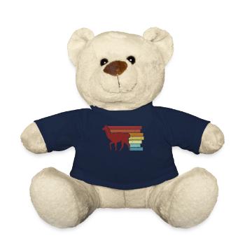 Lama Alpaca Pako Alpakazüchter Alpaka - Teddy - French Navy - Vorne