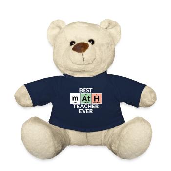 Meilleur professeur de mathématiques de tous les temps - Nounours - bleu marine - Devant