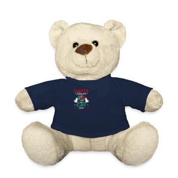 Passionné de fléchettes et amoureux des chats - Nounours - bleu marine - Devant