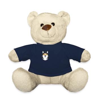 Husky I Spain Sunglasses I Spanish Flag - Teddy - French Navy - Vorne