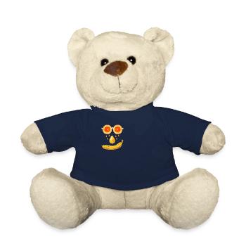 Summer Fruits - Teddy Bear - french navy - Front