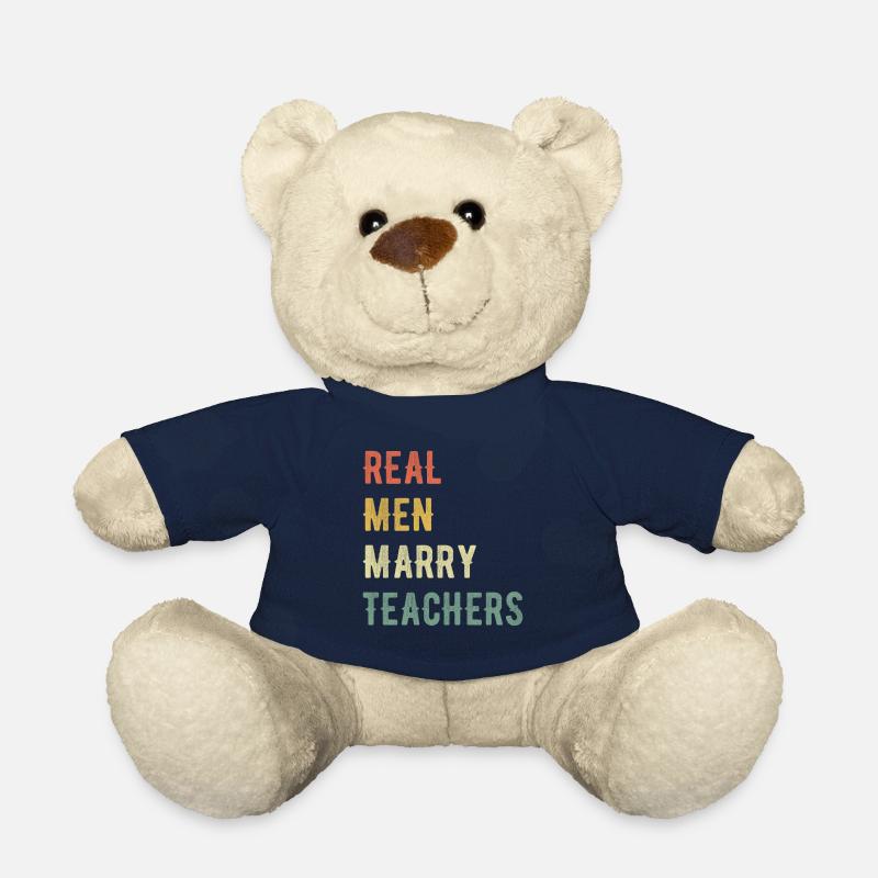 De vrais hommes épousent des professeurs - Nounours - bleu marine