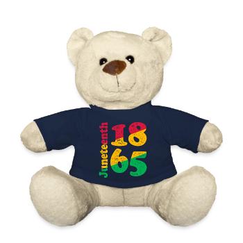 Juneteenth - Teddy Bear - french navy - Front