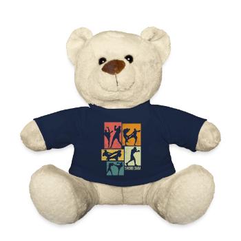 Chinese Martial Arts Chinese Boxing Sanshou - Teddy Bear - french navy - Front