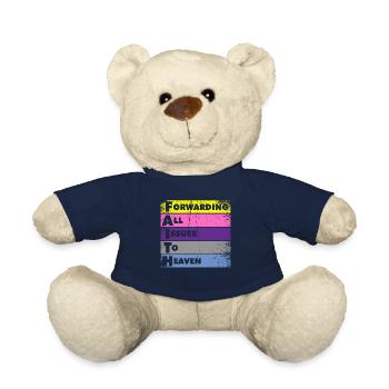 Forwarding all problems to the sky - Teddy Bear - french navy - Front