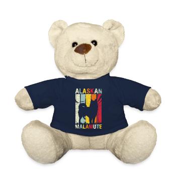 Alaskan Malamute Vintage - Teddy - French Navy - Vorne