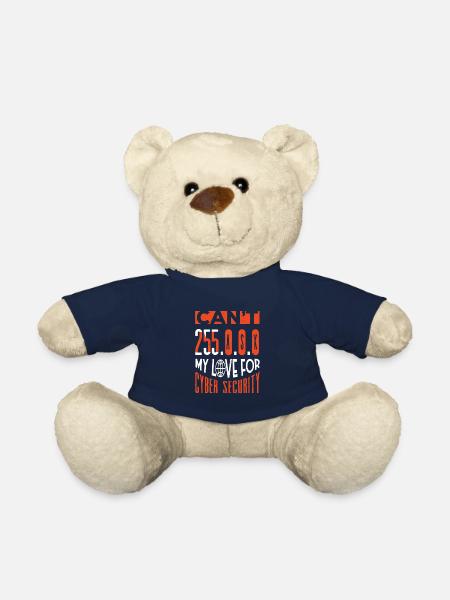 Expert en cybersécurité Hacker éthique - Nounours - bleu marine