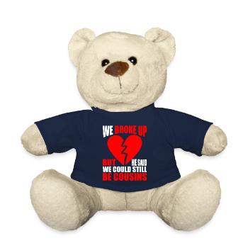 Nous avons rompu il a dit que nous pourrions encore être cousins 18 - Nounours - bleu marine - Devant