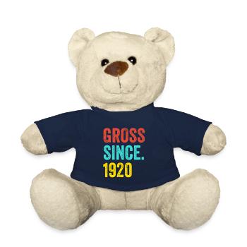 Lustiger Geburtstag Gross seit 1920 - Teddy - French Navy - Vorne