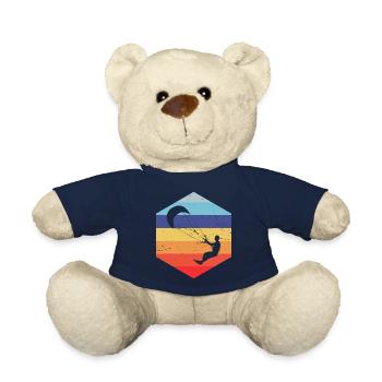 Kitesurf Kitesurfing Kitesurfer Kitesurfen - Teddy - French Navy - Vorne