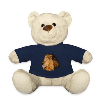 Afrika Tiere Löwe Großkatzen Savanne Safari - Teddy - French Navy - Vorne