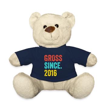 Lustiger Geburtstag brutto seit 2016 - Teddy - French Navy - Vorne