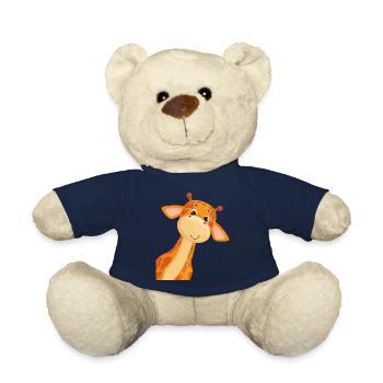 giraffe - Teddy Bear - french navy - Front