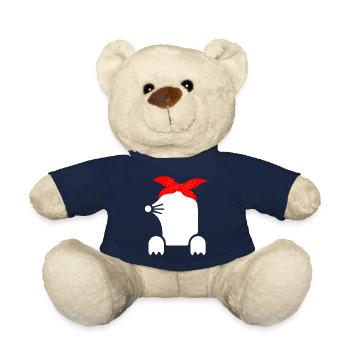 The mole - Teddy Bear - french navy - Front