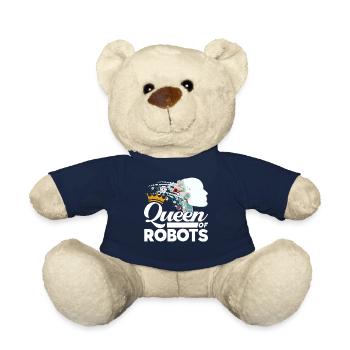 Robot Robotics Engineer Costume Robot - Teddy Bear - french navy - Front