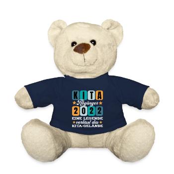 Kita Abgänger Kita Absolvent 2022 Abschluss - Teddy - French Navy - Vorne
