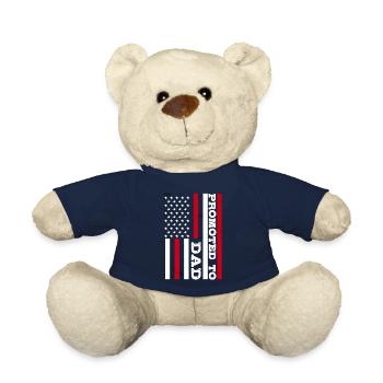 Promoted to Dad to Become New Parent in 2022 - Teddy Bear - french navy - Front
