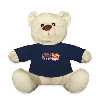 Open Heart Surgery Heart Surgery Survivor Gift - Teddy Bear - french navy - Front