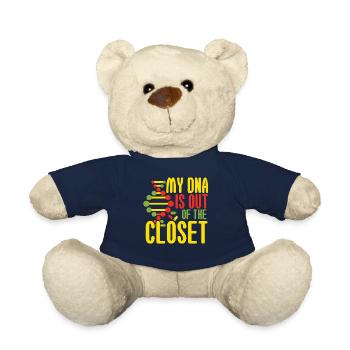 My DNA Is Out Of The Closet - Teddy Bear - french navy - Front