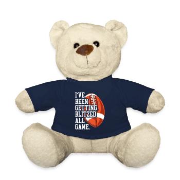The whole game to be flashed - Teddy Bear - french navy - Front