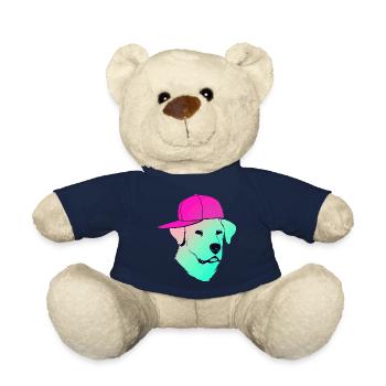 Cyber-Labrador Dog Retriever - Nounours - bleu marine - Devant