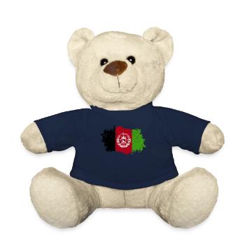 Afghanistan Flagge Grunge Afghanistan Fahne - Teddy - French Navy - Vorne