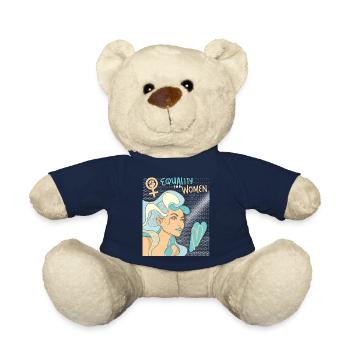 Frauenrechte, Gleichberechtigung, Womens Day - Teddy - French Navy - Vorne