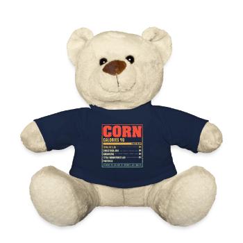 Mais Nährwertangaben Thanksgiving Familie Pyjamas - Teddy - French Navy - Vorne