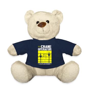 Crane Operator Vintage Crane Crane Crane Crane Crane - Teddy Bear - french navy - Front