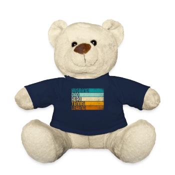Retro Mari Papa Héros Tennis Legend - Nounours - bleu marine - Devant