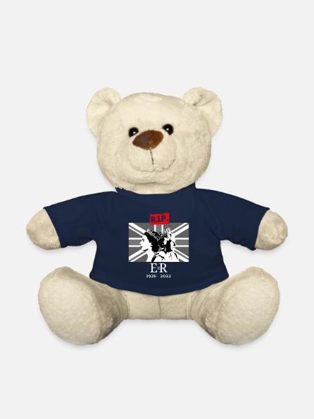 Queen Elizabeth II - RIP - La fin d’une époque - Nounours - bleu marine