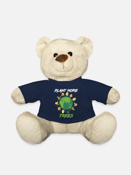 Earth Day Earthday Environmental Protection Environment Nature - Teddy Bear - french navy