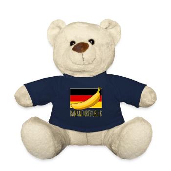 Bananenrepublik Flagge Deutschland - Teddy - French Navy - Vorne